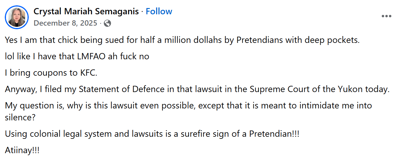 Example cited in discussion of circular and self-exempting reasoning.